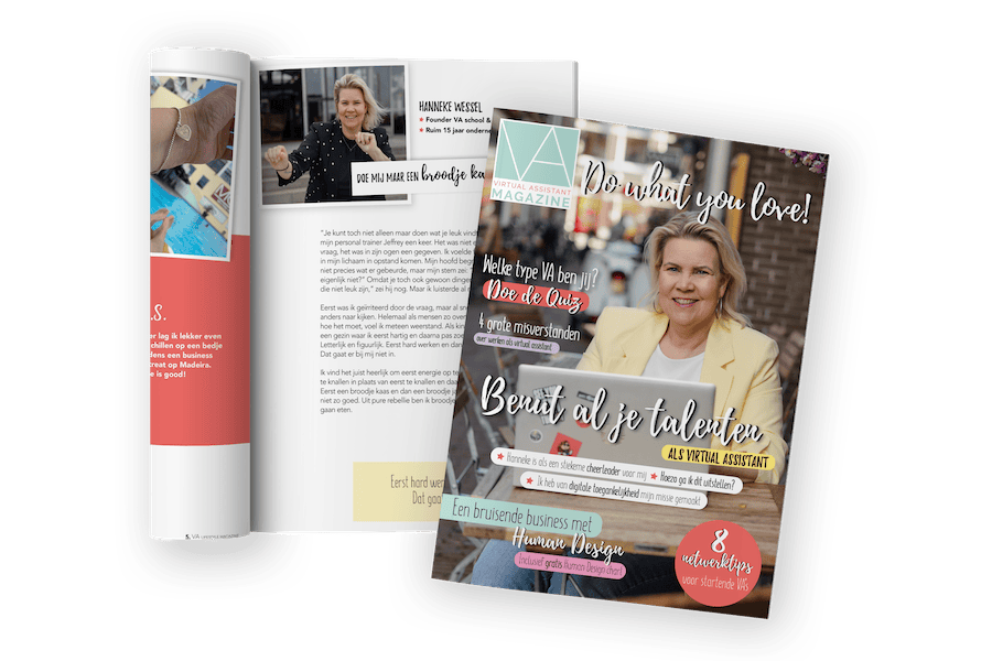 VA magazine Benut al je talenten VA magazine Benut al je talenten